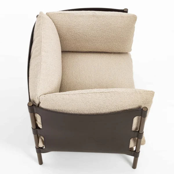 IRIS BEIGE ARMCHAIR - Image 2
