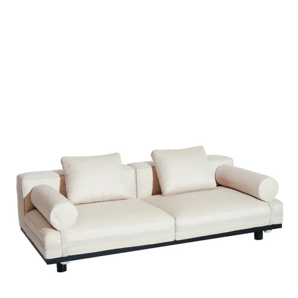SAINT REMY WHITE 2-SEATER SOFA