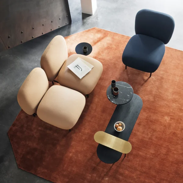 ISOLE 2 SEATER SOFA W/ROUND TABLE - Image 3