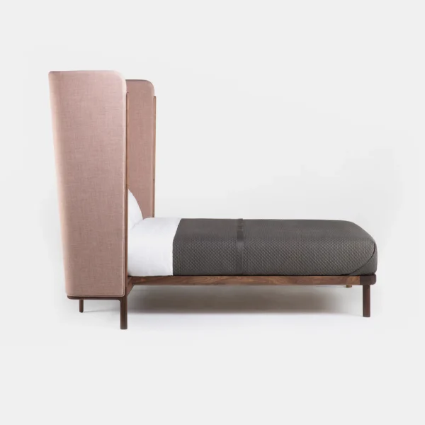 TALL DUBOIS BED W/SIDE TABLES