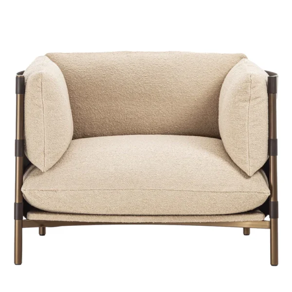 IRIS BEIGE ARMCHAIR