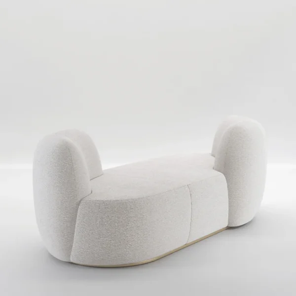 CHAPTER TWO PEARL BOUCLÈ SOFA - Image 2