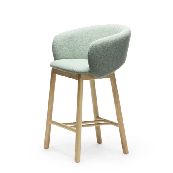 BEL SG-65 LIGHT GREEN BAR STOOL - Image 2