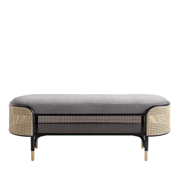 MOS BENCH WITH CUSHION